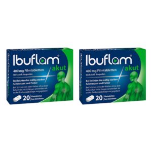 IbuflamÂ® akut: 400 mg Ibuprofen Schmerztabletten