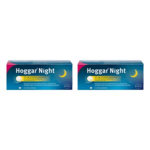 Hoggar Night 25 mg Doxylamin Schlaf-Schmelztabletten