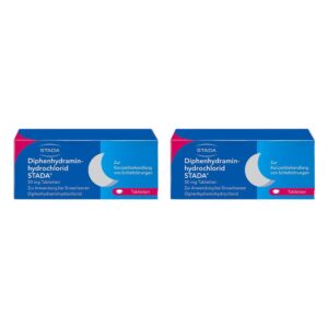 Diphenhydraminhydrochlorid STADA 50 mg Tabletten bei Schlafstöru