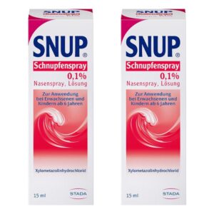 SNUP Nasen- & Schnupfenspray 0,1% mit Meerwasser