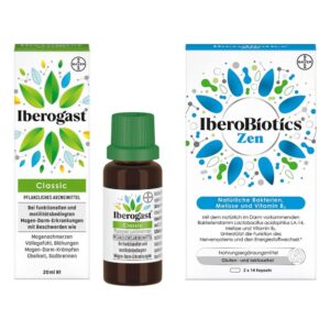 Iberogast Classic 20 ml + Iberobiotics Zen Kapseln 2×14 Stück