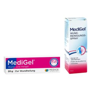 Medigel Wund- & Heilgel (20g) & Wundreinigungsspray (50ml)