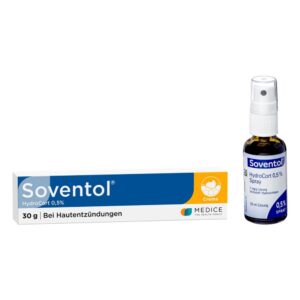 Soventol Hydrocort 0,5% Creme (30 g) & Spray (30 ml)