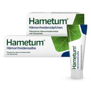 Hametum Hämorrhoidensalbe (25 g) & Hämorrhoidenzäpfchen (10 stk)