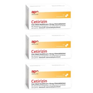 Cetirizin 10 mg Allergie Tabletten von apodiscounter