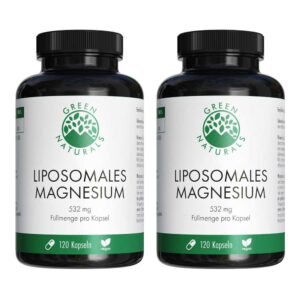 Green Naturals Magnesiumcitrat Liposomal Veg.kaps.