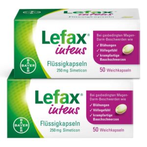 Lefax Intens Flüssigkapseln 250 Mg Simeticon