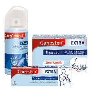 Canesten Extra 2-Phasen Kurztherapie bei Nagelpilz mit FuÃspray