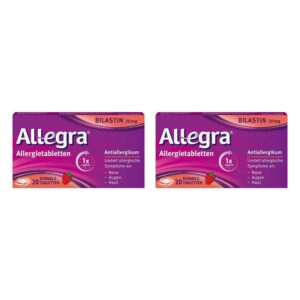 Allegra Allergietabletten 20 Mg Schmelztabletten