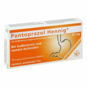 Pantoprazol Hennig bei Sodbrennen 20mg