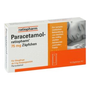 Paracetamol ratiopharm 75mg