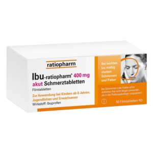 IBU ratiopharm 400 akut Schmerztabletten