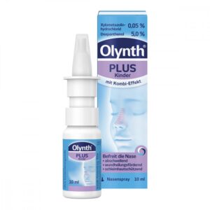 Olynth Plus 0,05 % / 5 % Nasenspray für Kinder von 2 bis 6 Jahre