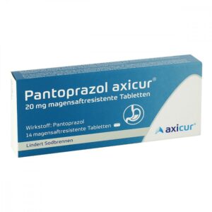 Pantoprazol axicur 20 mg magensaftresistent Tabletten