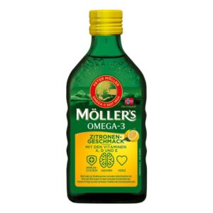 Möller’s Omega-3 Zitronengeschmack Ãl