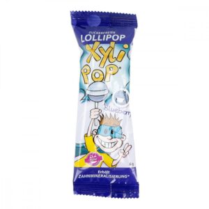 Miradent Xylipop Lolli Zahnpflegelolli Blaubeere