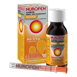 NUROFEN Junior Fieber- und Schmerzsaft Orange 40 mg/ml