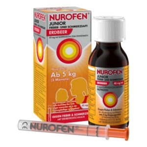 NUROFEN Junior Fieber- und Schmerzsaft Erdbeer 40 mg/ml