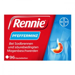 Rennie Pfefferminz gegen Sodbrennen Kautabletten