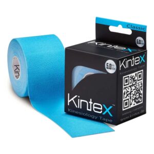 Kintex Kinesiologie Tape classic 5 cm x 5 m blau