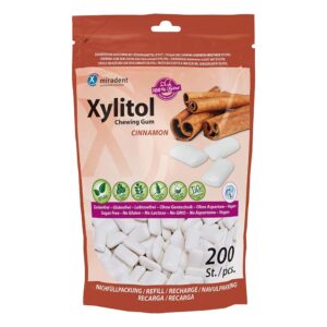 Miradent Xylitol Chewing Gum Zimt Refill