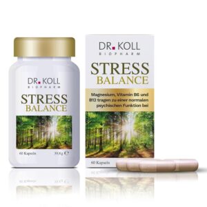 Stress Balance Doktor Koll Vitamin B6+B12+Magnesium