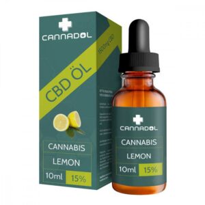 Cbd 15% Bio Cannadol Hanfextrakt Lemon Tropfen