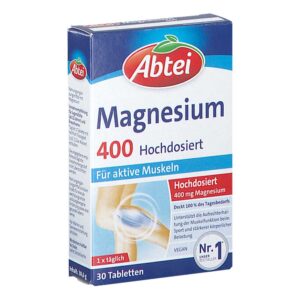 Abtei Magnesium 400 Hochdosiert Tabletten