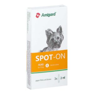 Amigard Spot-on Für Hunde Unter 15 Kg