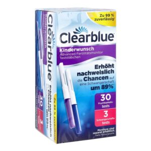 Clearblue Fertilitätsmonitor Teststäbchen 30+3