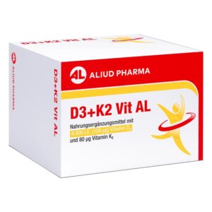 D3 + K2 Vit AL 4000 I.E. / 80 Âµg Kapseln für starke Knochen