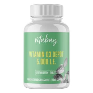 Vitamin D3 Depot 5000 I.E. Cholecalciferol Tabletten