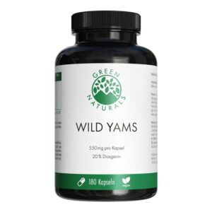 Green Naturals Wild Yam Hochdosiert Vegan Kapseln