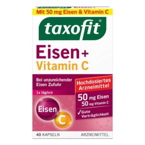 taxofitÂ® Eisen + Vitamin C