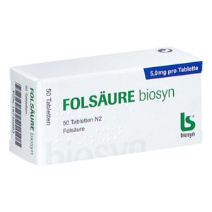 Folsäure Biosyn Tabletten