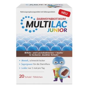 Multilac Darmsynbiotikum Junior Täfelchen