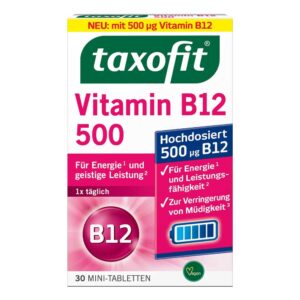 Taxofit Vitamin B12 500 Minitabletten