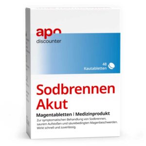 Sodbrennen Akut Magentabletten von apodiscounter