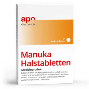 Manuka Halstabletten zuckerfrei zum Lutschen von apodiscounter