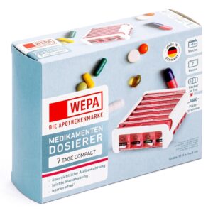 Wepa 7 Tage Compact Wochenmagazin WeiÃ/pink