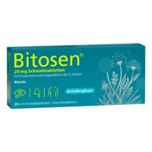 Bitosen 20 mg Schmelztabletten bei Allergien