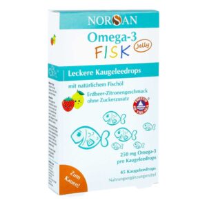 Norsan Omega-3 Fisk Jelly f.Kinder Dragees