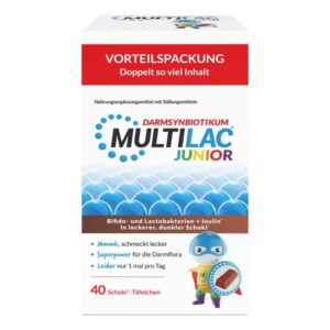 Multilac Darmsynbiotikum Junior Täfelchen