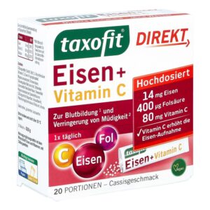 taxofitÂ® Eisen + Vitamin C Direkt-Granulat