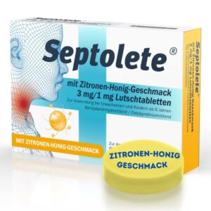 Septolete Mit Zitronen-Honig-Geschmack 3 Mg/1 Mg