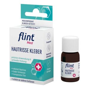 Flint Med Hautrisse Kleber