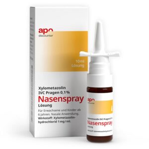 Xylometazolin 0,1 % Nasenspray von apodiscounter