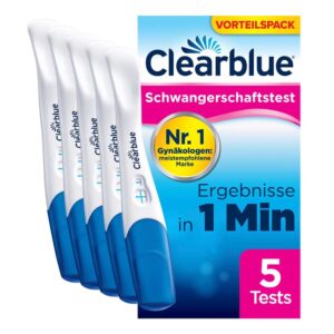 Clearblue Schwangerschaftstest Schnelle Erkennung